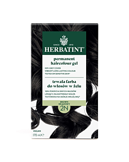 Herbatint Trwała Farba do włosów 2N Brąz, 170 ml