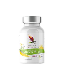 Carnium Botanicals Witamina D3+K2, 30 kaps.