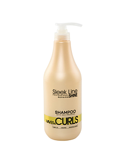 Stapiz Sleek Line Waves Curls Szampon Do Włosów Kręconych 1000 ml