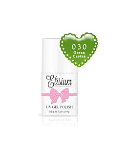 Elisium UV Gel Polish lakier hybrydowy do paznokci 030 Green Cactus, 9g