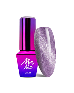 MollyNails Cat Eye Womanity Miss Violet Lakier Hybrydowy UV LED Nr 442 8 g