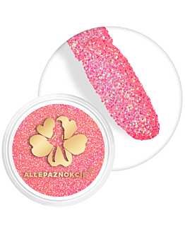 Allepaznokcie Shine Neon Pyłek Do Paznokci Peach Nr 10 2 g