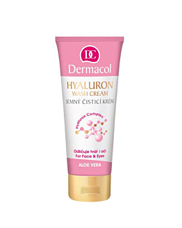 Dermacol Hyaluron Wash Cream delikatny krem oczyszczający, 100ml