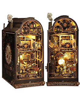 Habarri Miniaturowy domek Book Nook - Steampunk