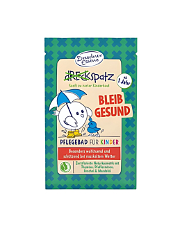 Dresdner Essenz Bądź Zdrów 1+ Dziecięca sól do kąpieli, zestaw 2x 60 g