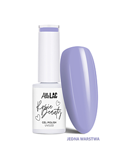 AlleLac Lakier Hybrydowy Spring Vibes Lila Lie Gel Polish x Rosie Beauty 6 g