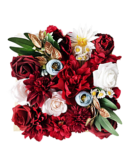 Habarri Kwiaty w ramce - Flower box DIY - Zmysłowe czerwienie