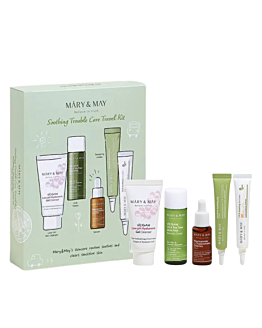 Mary&May Soothing Trouble Care Travel Kit - Zestaw podróżny kosmetyków o działaniu łagodzącym i nawilżającym