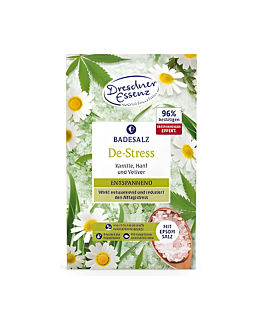Dresdner Essenz De-Stress Sól do kąpieli Epsom, zestaw 2x 60 g