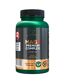 Lanco Nutritions Magnez Mag5 Premium Complex, 60 kaps.