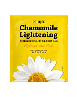 Petitfee Chamomile Lightening Hydrogel Face Mask, Maseczka hydrożelowa, 32g