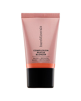 bareMinerals Complexion Rescue Blonzer bronzer i róż do policzków w kremie Kiss of Copper, 15ml