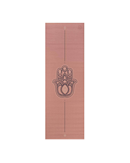 Bodhi Mata do jogi Leela 4,5mm - różowy hamsa