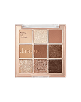 Dasique Shadow Palette #01 Sugar Brownie, brązowa paleta cieni do powiek, 7 g