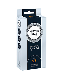 Condoms 57 Mm 10 Pieces Mister.Size