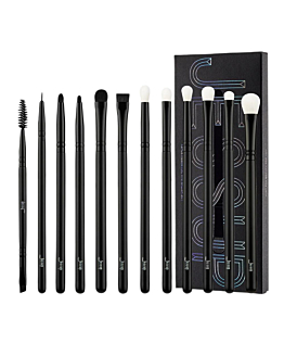 JESSUP Essential Eye Brush zestaw pędzli do makijażu oczu T322 12szt.