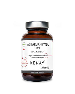 Kenay Suplement diety astaksantyna 4 mg