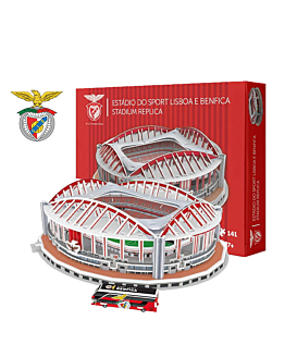 Stadion piłkarski BENFICA - SL Benfica FC - Puzzle 3D 141 elementów - model klubowy
