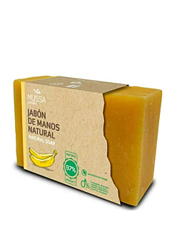 Mussa Canaria Natural Handmade Banana Soap Canary Islands 100g