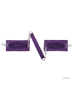 Lelo Kajdanki Sutra Chinlink Cuffs Purple