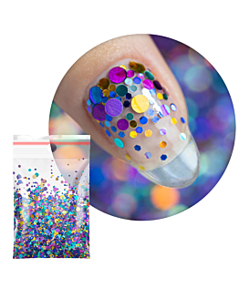 Allepaznokcie Pop-Up! Princess Nails Piegi Confetti Dropsy Kropki Kółeczka Do Zdobienia Paznokci 20 g Nr 8
