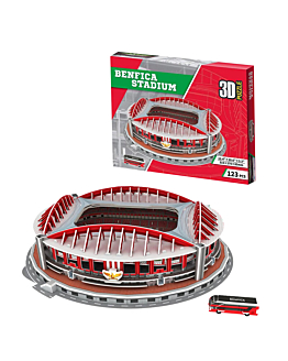 Habarri Stadion piłkarski ESTADIO DA LUZ Benfica FC - Puzzle 3D, 123 elementy