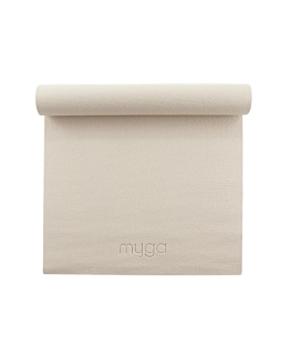 Myga Entry Level antypoślizgowa mata do jogi ecru