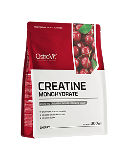 OstroVit Monohydrat Kreatyny 300 g o smaku wiśniowym