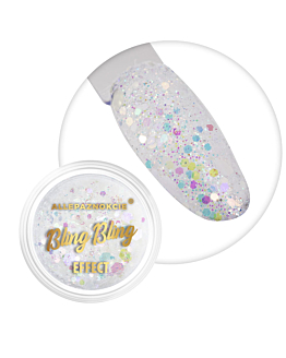 Allepaznokcie Bling Bling Effect Pyłek Do Paznokci Nr 09