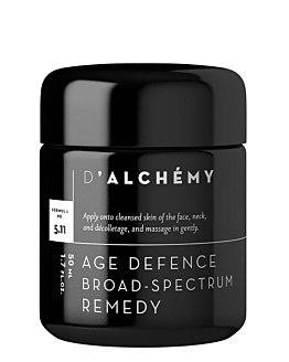 D'Alchemy Age Defence Broad Spectrum Remedy Krem na zmiany hormonalne i przebarwienia