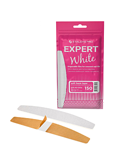 Staleks PRO Expert Wymienne Pilniki Na Bazie Miękkiej Łódka Półksiężyc 40 150 Grit 30 szt.