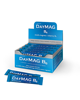 DayMag B6, Suplement diety z magnezem, Proszek