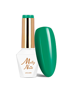 MollyNails Power Flower Green Grass Lakier Hybrydowy UV LED Nr 728 8 g