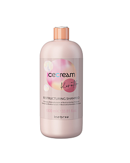 Inebrya Ice Cream Keratin restrukturyzujący szampon do włosów, 1000ml