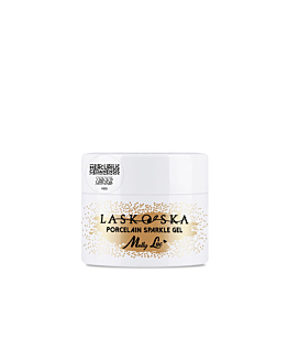 MollyLac Porcelain Sparkle Gel Żel Budujący Do Paznokci Light Nude 15 g