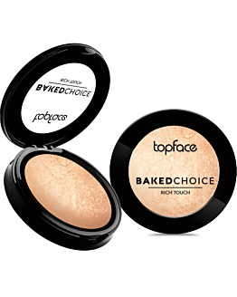 Topface Baked Choice Rich Touch Highlighter wypiekany rozświetlacz 102, 6g