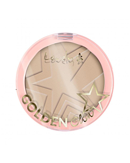 Lovely Golden Glow Powder puder do konturowania twarzy 2 Light Beige, 10g