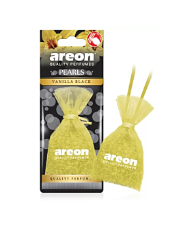 Areon Pearls odświeżacz do samochodu w woreczku Vanilla Black