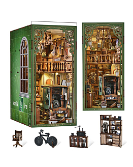 Habarri Miniaturowy domek Book Nook - Laboratorium Marii Słodowskiej-Curie