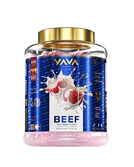 Yava Labs Premium Beef Protein Białko wołowe smak wiśnia
