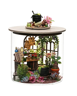 Habarri Miniaturowy domek - Magiczny ogródek