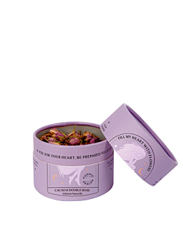 Cosmic Dealer BIO herbata sypana Ceremonial Cacao & Double Rose - 90g