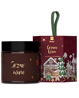 HiSkin Świeca sojowa Grzane Wino, 100g