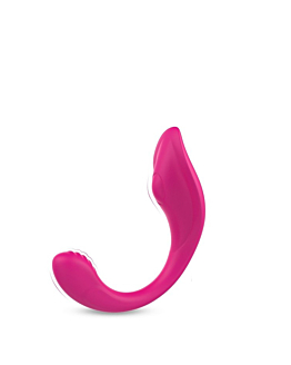 S-HANDE Ribbon Pro wielofunkcyjny elastyczny wibrator z 9 trybami wibracji Red Rose