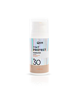 Quiz Cosmetics Tint Protect Foundation SPF30 lekki podkład wzbogacony witaminą E i niacynamidem N°02 Natural, 30ml