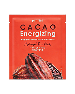 Petitfee Cacao Energizing Hydrogel Face Mask, Maseczka wyciągiem z kakao, 32g