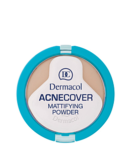 Dermacol Acnecover Mattifying Powder puder matujący w kompakcie 03 Sand, 11g