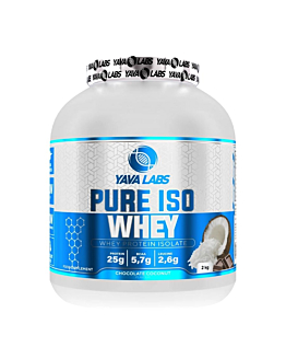 Yava Labs Pure Iso Whey Izolat białka serwatkowego smak czekolada-kokos