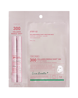 VT COSMETICS - Collagen Reedle Shot 300 2-Step Mask 1 szt - dwuetapowa kuracja do twarzy