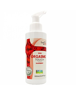 Love Stim Orgasmic Touch aromatyzowany olejek intymny Raspberry, 150ml
